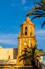 Iglesia de Santiago Apostol (Church of Saint James the Apostle), Cadiz, Spain. Art Print